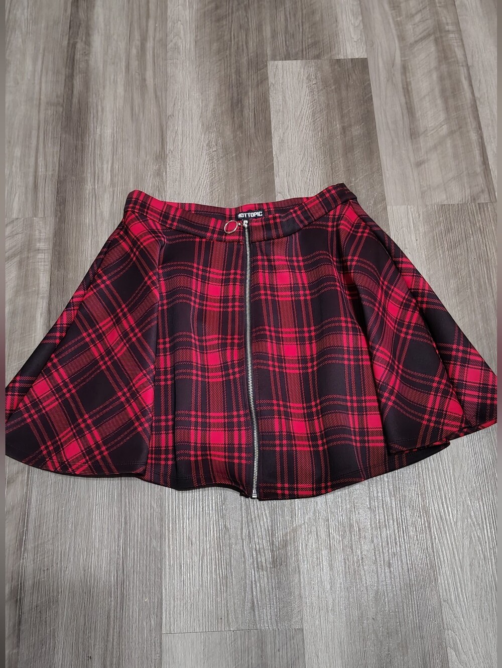 Hot Topic Skater Skirt With Pockets Size Lg